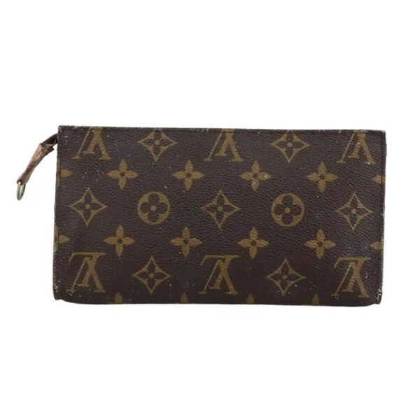 LOUIS VUITTON Monogram Bucket GM Pouch Accessory Pouch LV Auth - Picture 3 of 15